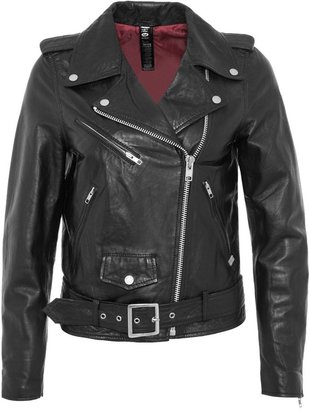 Freaky Nation SCOOTER Leather jacket schwarz