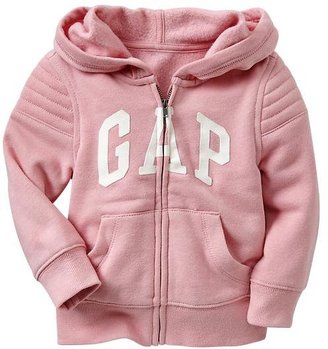 Gap Moto arch logo zip hoodie