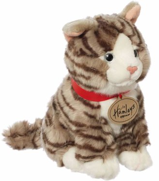 House of Fraser Hamleys Hamleys Grey Tabby Cat Soft Toy