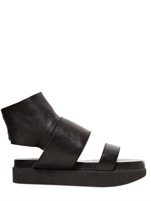 Ld Tuttle 40mm Leather Zip Off Wedges