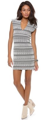 Rory Beca Spivey V Neck Fitted Dress