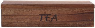 Acacia Wood Tea Storage Box