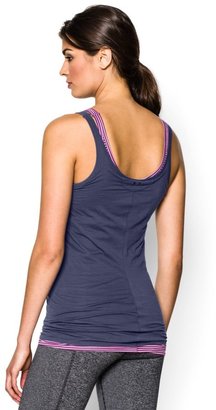 Under Armour Women's Long and Lean Tank with Shelf Bra