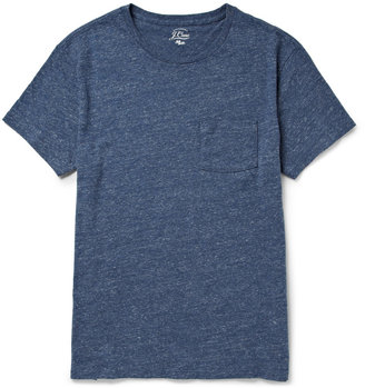 J.Crew Pocket-Front Slim-Fit Slub Cotton-Jersey T-Shirt