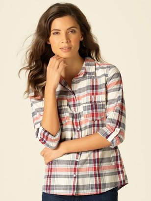 M&Co Western checked shirt