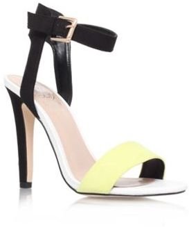 Lipsy Black Comb 'Claudia' high heel sandals