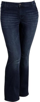 Old Navy Women's Plus The Rockstar Mid-Rise Bootcut Jeans