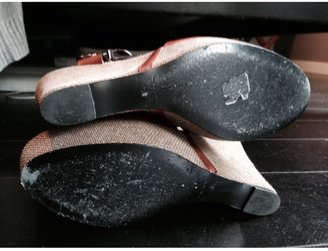 Barbara Bui Beige Leather Sandals
