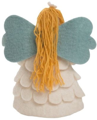 Dena Home Happi by Holiday Angel Tree Topper - 9”, Wool