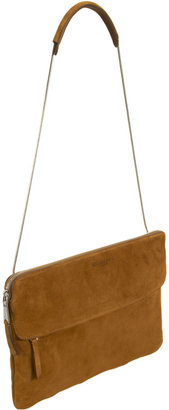 Rochas Suede Snake Chain Bag