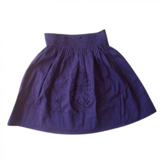 Sandro Embroidered Skirt