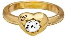 GUESS Gold mini heart Ring