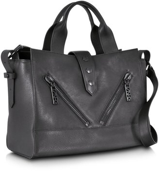 Kenzo Medium Kalifornia Black Leather Handbag