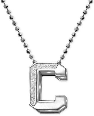 Alex Woo Little Collegiate by Columbia Pendant Necklace in Sterling Silver