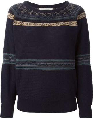 Sessun embellished jacquard sweater