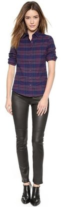 The West is Dead Skinny Stretch Leather Pants