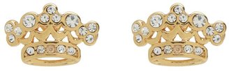 Juicy Couture Signature Crown Stud Earring