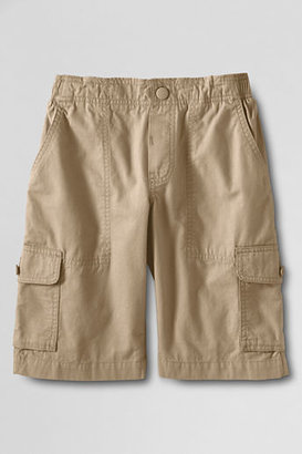 Lands' End Little Boys' Pull-on Cargo Shorts