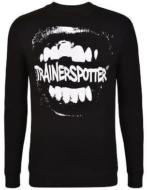 Trainerspotter Mens Gents In The Mouth Sweatshirt Top Sweater Jumper Printed