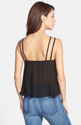 Free People Strappy Crinkled Crepe Camisole