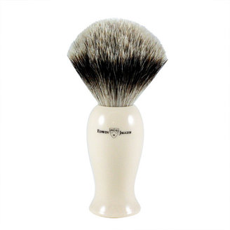 Edwin Jagger Deluxe Off-White Long Handled Super Badger Shave Brush