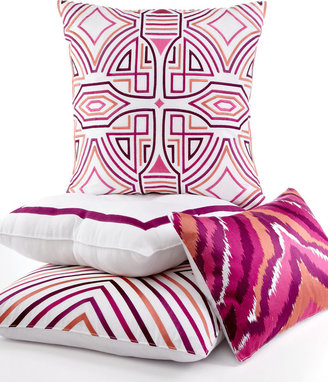 Trina Turk CLOSEOUT! Bedding, Ikat Purple Decorative Pillows