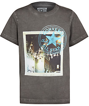 Converse Boys' Vintage Photo T-Shirt, Grey