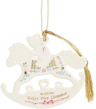 Lenox Exclusive 2014 Annual Baby's First Rocking Horse Ornament