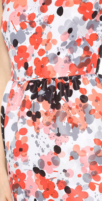 RED Valentino Abstract Floral Dress