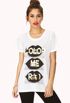 Forever 21 Color Me Rad Tee