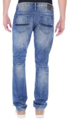 GUESS Faded Straight Leg Jeans