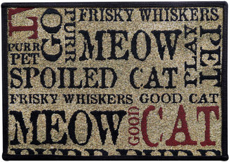 B. Smith Park PB Paws by Park Good Cat Tapestry Pet Mat