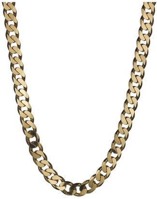 Love GOLD 9 Carat Yellow Gold Approx 4oz Solid Diamond-Cut Curb Chain