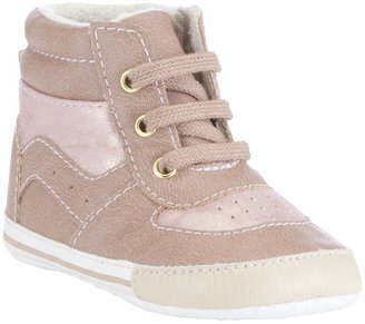F&F Pearlescent High Top Trainers