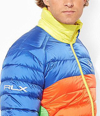 Polo Ralph Lauren RLX Explorer Color-Blocked Down Jacket