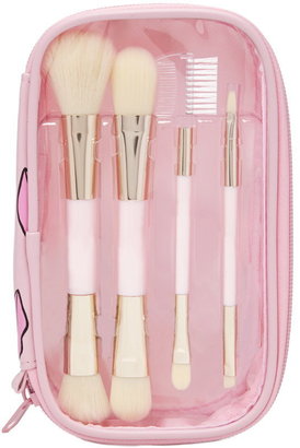 Forever 21 Cosmetic Brush Set & Case