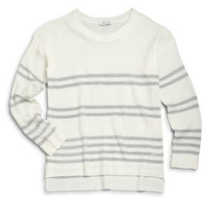Splendid Girl's Stripe Crewneck Sweater