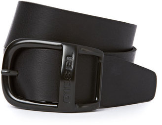 Diesel Men's Wapr-service Leather Belt