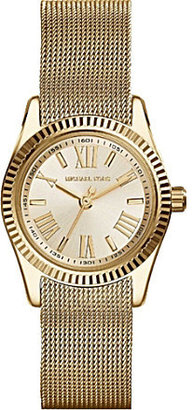 Michael Kors MK3283 Petite Lexington gold-toned watch