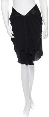 Balenciaga Silk Skirt w/ Tags