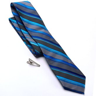 Apt. 9 Extra-Long Striped Tie - Big & Tall