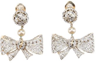 Valentino bow earrings