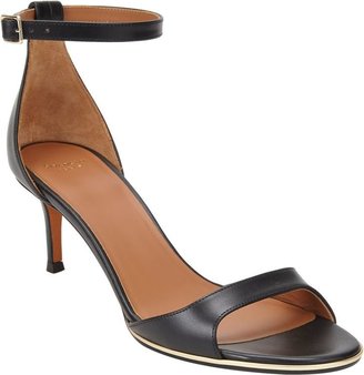 Givenchy Women's Curved-Band Ankle-Strap Sandals-Black