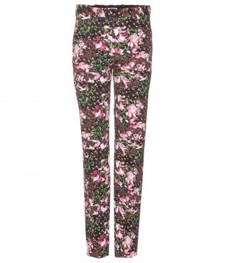 Givenchy Floral-print Cotton Straight-leg Trousers