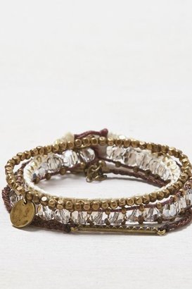 American Eagle Outfitters Gold Beaded Bracelet Set, Womens One Size