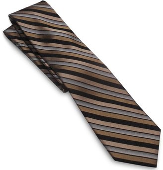 Haggar striped extra-long tie - big & tall