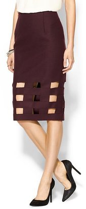 Misha Nonoo Wool Pencil Skirt
