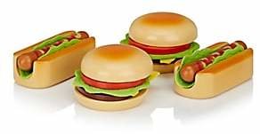 Hape Toys Hamburgers & Hot Dogs Toy Set