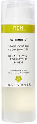 Ren Skincare Clean Skincare Clarimatte T-Zone Control Cleansing Gel, 150ml