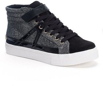 Juicy Couture NEW! 2014 Unique High-Top Sneakers - Black & Gray stylish!